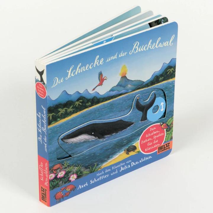 Actual product image Die Schnecke und der Buckelwal (German, Axel Scheffler, Julia Donaldson, Mirjam Pressler, 2023)