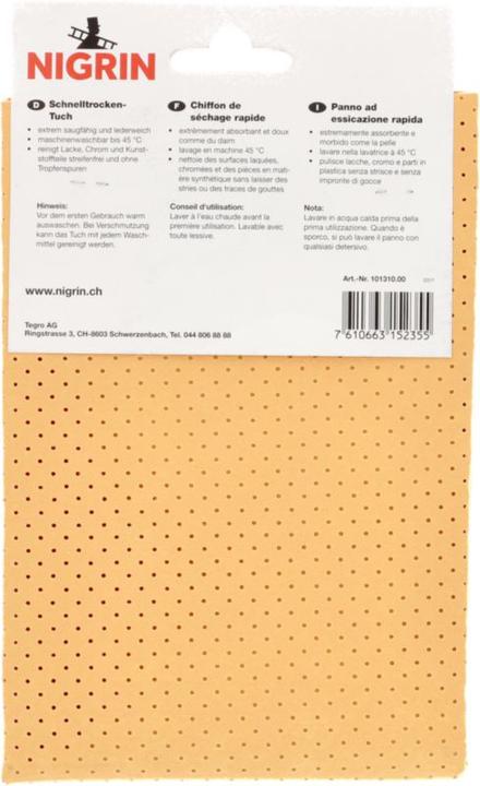 Actual product image Nigrin Quick-dry cloth