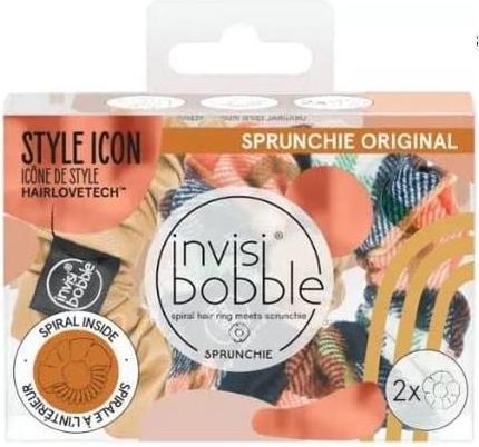 Image du produit Invisibobble élastique à cheveux Sprunchie duo It's Sweater Time (Élastiques à cheveux)