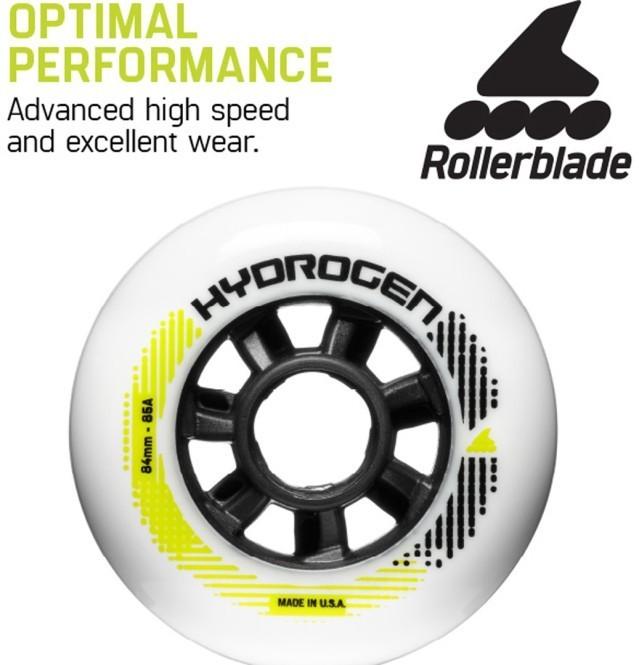 Actual product image Rollerblade HYDROGEN 84/85A (8PCS) (84 mm, 85A)