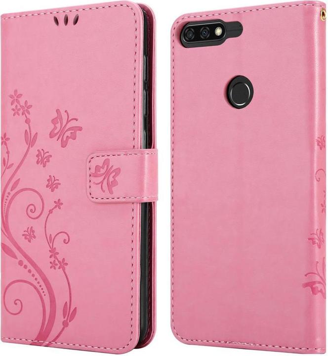 Produktbild Cadorabo Flower Book Cover (Honor 7c)