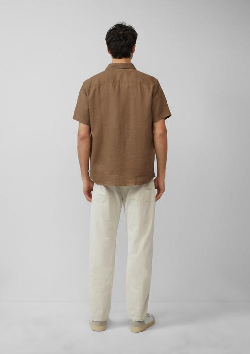 Produktbild S.Oliver Hemd Regular Fit: Leichtes Kurzarmhemd aus 100% Leinen (M)