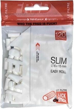 Produktbild Fred Slim Zigarettenfilter - 6mm x 15mm - 120 Stk