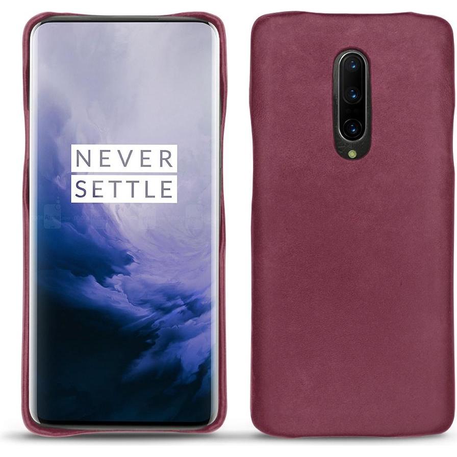 Noreve Lederschutzhülle (OnePlus 7 Pro), Smartphone Hülle, Violett