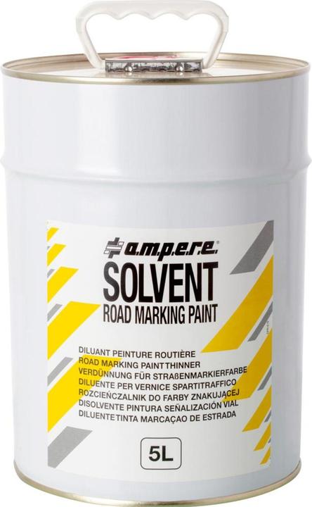 Ampere Thinner for road marking paint, content 5 l, 5% - 10% dilution. (5000 ml)