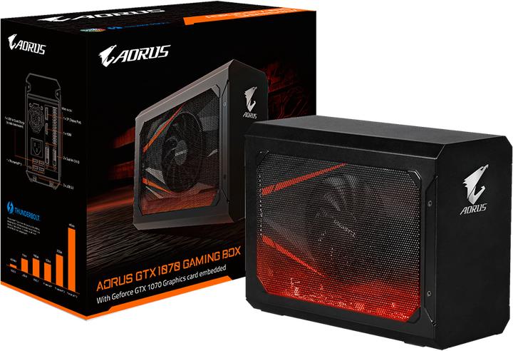 Image du produit Gigabyte Boîte de jeu GeForce GTX 1070 Aorus