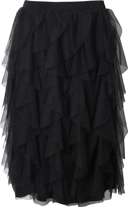 Produktbild Angel of Style Meshrock, A-Line, 3D-Rüschen, blickdichtes Futter (52)