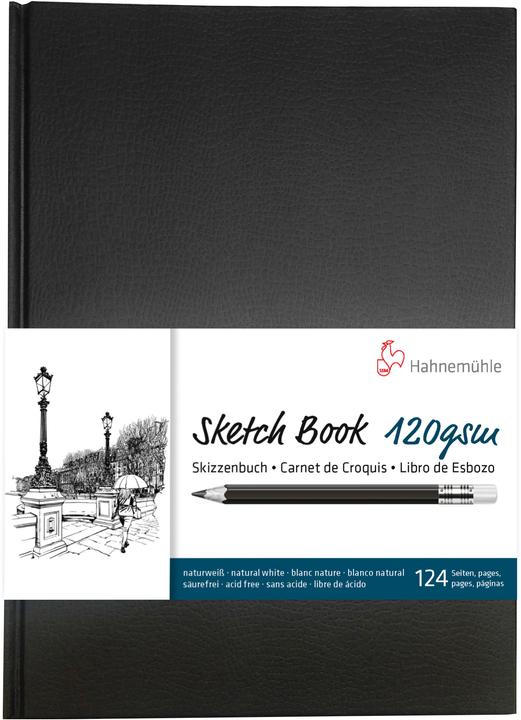 Hahnemühle Sketchbook A3 120g 64BL GEB. (A3, Copertina rigida)