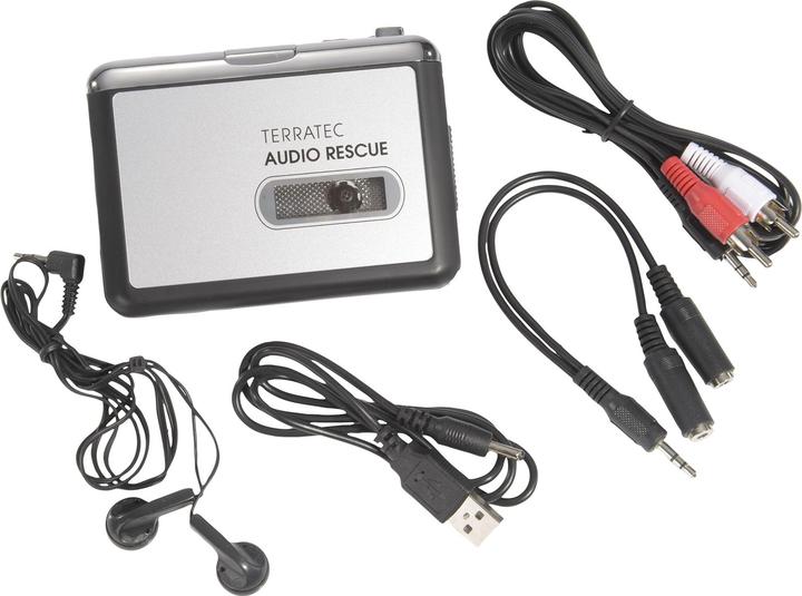 Produktbild Terratec Audio Rescue Digitalisiert Kassetten, CDs und LPs (Audio Converter)