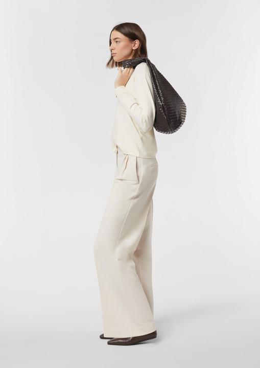 Produktbild Comma Strickpullover Milano Strick mit Schmuck-Knopf an der Manschette (48)