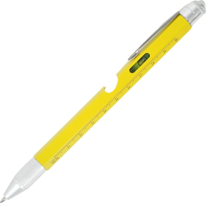 Image du produit Hermex 8in1 Stylo à bille multi-fonctions Stylo tactile Niveau à bulle Tournevis (8 Fonctions)