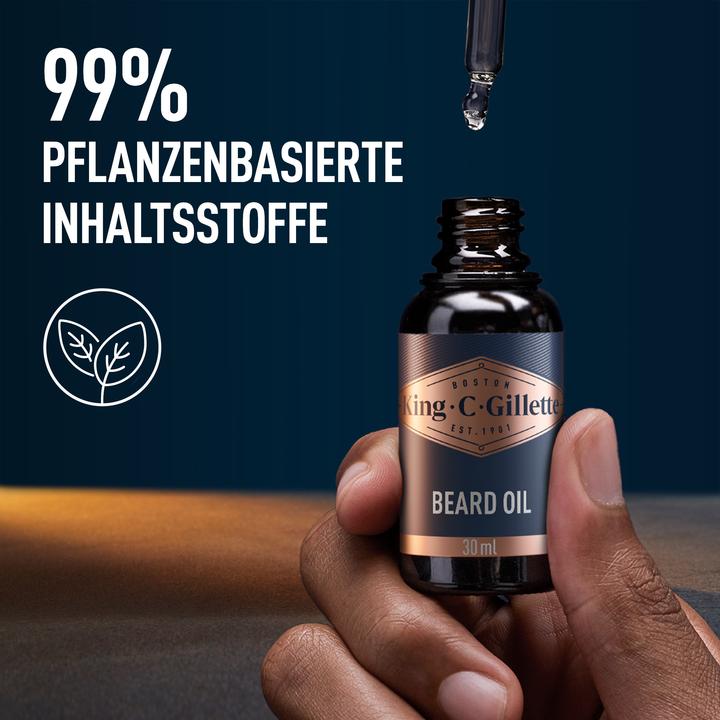 Produktbild King C. Gillette Bartöl (30 ml)