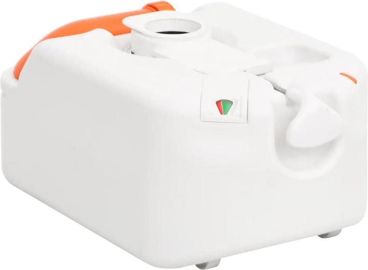 Immagine prodotto VidaXL Toilette da campeggio da incasso Bianca 24+17 L HDPE e Acciaio