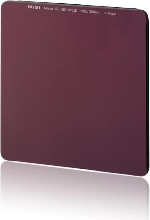 Produktbild Nisi Nano IR ND16 (1.2) 100x100mm 4 Stop (100 mm, ND- / Graufilter, 100 mm)