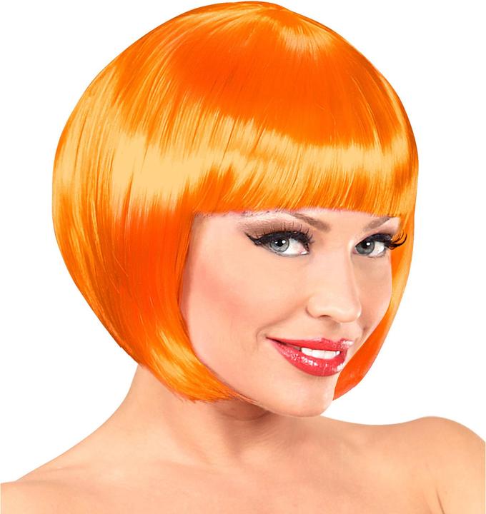 Image du produit Widmann Perruque Bob orange