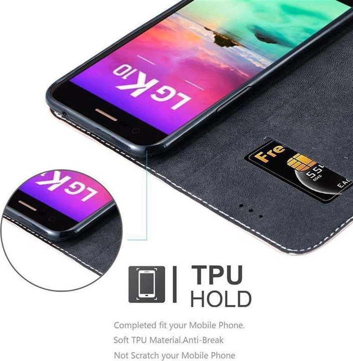 Actual product image Cadorabo Book X Wallet Cover (Microsoft Lumia 950)