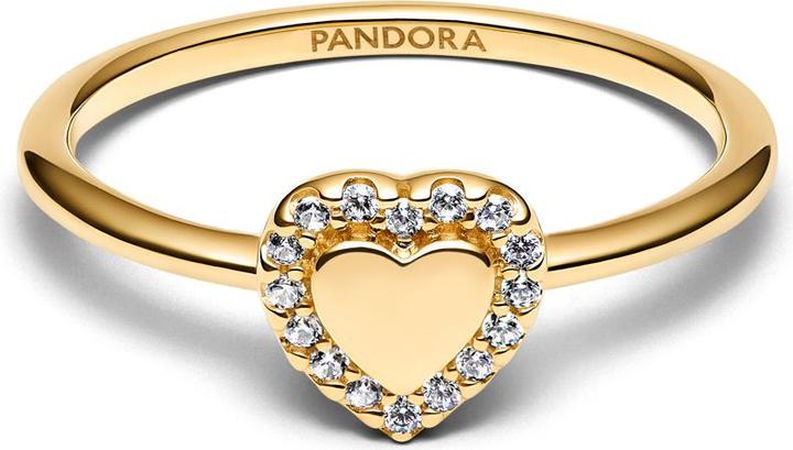 Immagine prodotto Pandora Gravierbarer Herz Strahlenkranz Ring (48)