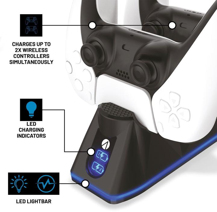 Actual product image Stealth SP-C100V Twin Charging Dock (PS5)