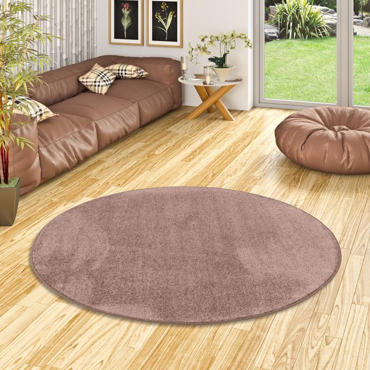 Actual product image Snapstyle High Pile Velour Carpet Luna Round (Round)