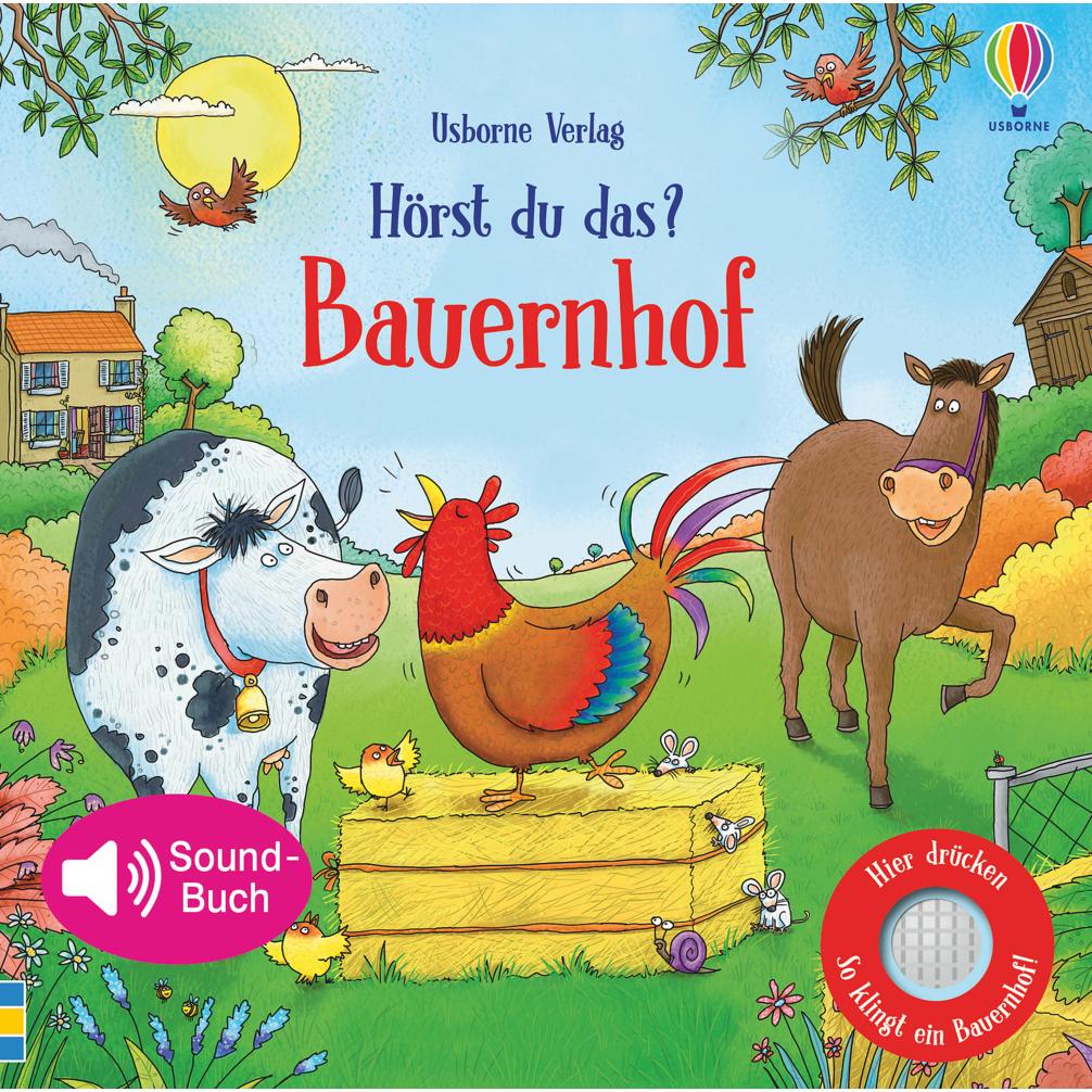 Hörst du das? Bauernhof, Kinderbücher von Sam Taplin