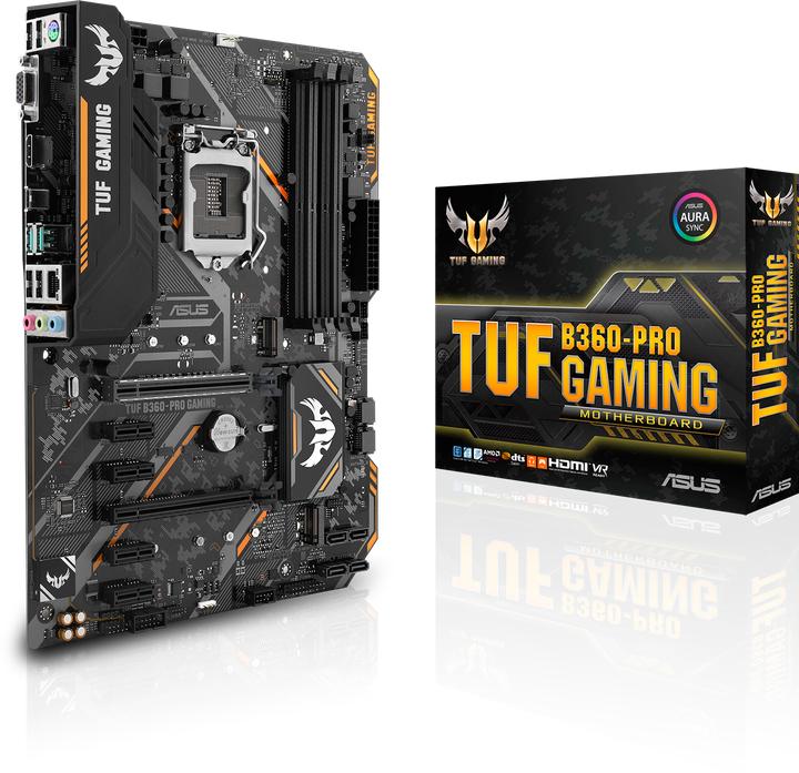 Produktbild ASUS TUF B360-Pro Gaming (LGA 1151, Intel B360, ATX)