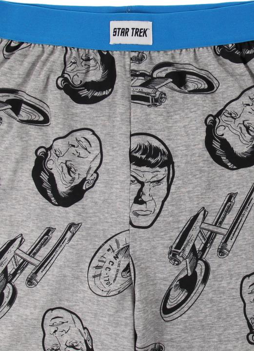 Produktbild Recovered Star Trek Character and Ships Grey Marl Loungehose S (S)