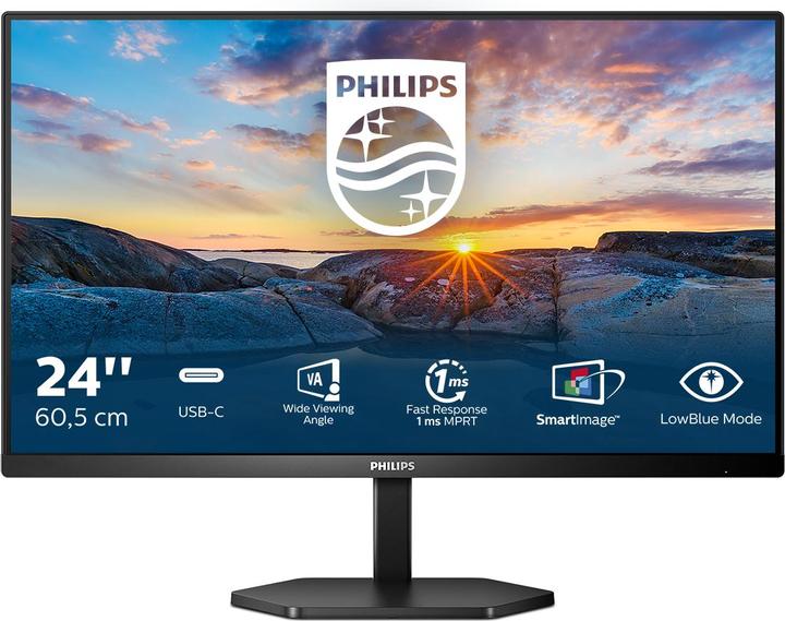 Produktbild Philips MMD-MONITOREN & DISPLAYS 24E1N3300A (1920 x 1080 Pixel, 23.80")