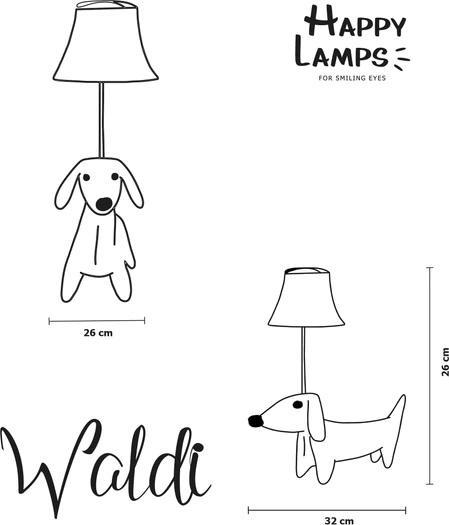 Produktbild Happy Lamps Waldi der Dackel