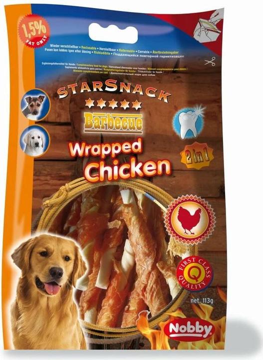 Nobby Wrapped chicken (Senior, Adult, Junior, 1 pcs., 125 g)