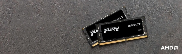 Image du produit Kingston FURY Impact (2 x 16GB, 3200 MHz, RAM DDR4, SO-DIMM)