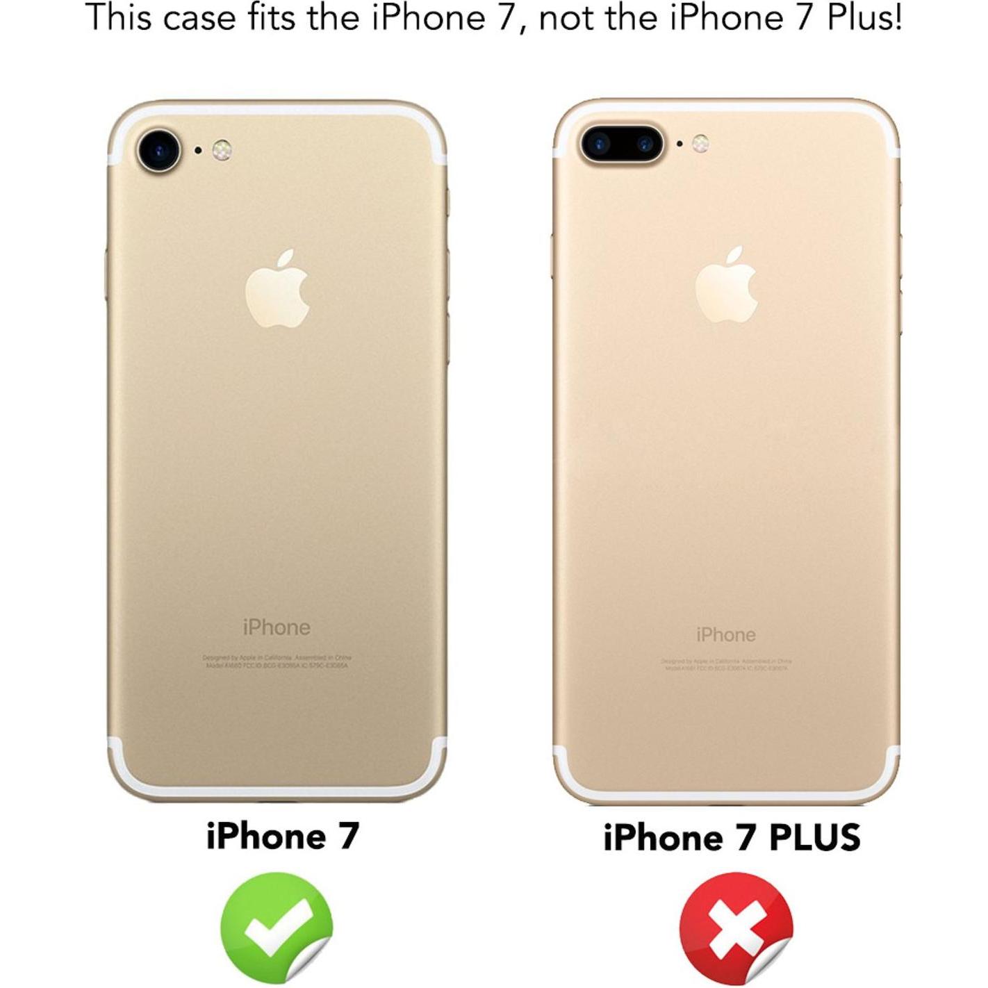 Thumbnail - Nalia Handyhülle (Apple iPhone 7), Smartphone Hülle, Pink