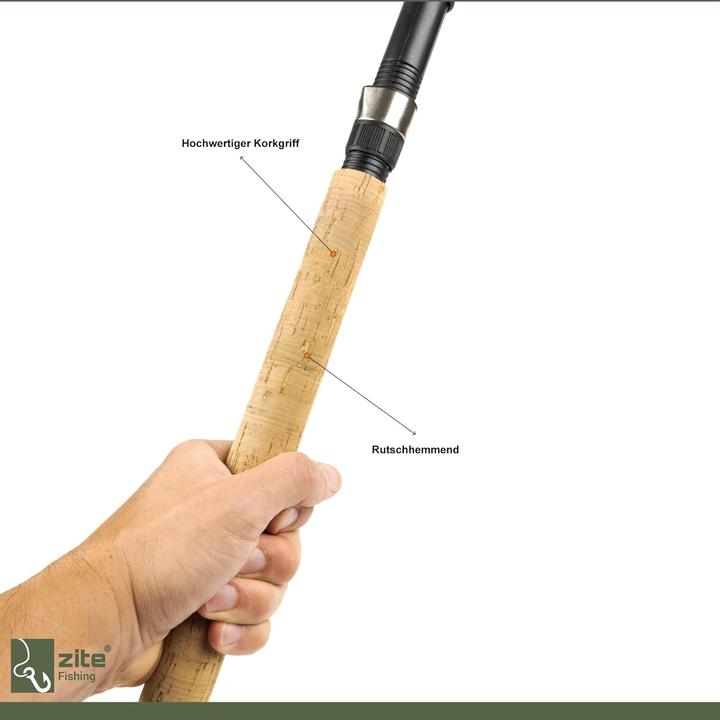 Produktbild Zite Feederrute mit 3 Wechselspitzen (Allroundrute, 330 cm)