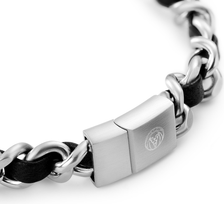 Produktbild Lucleon Nomen (1.10 cm, Metall, Leder)