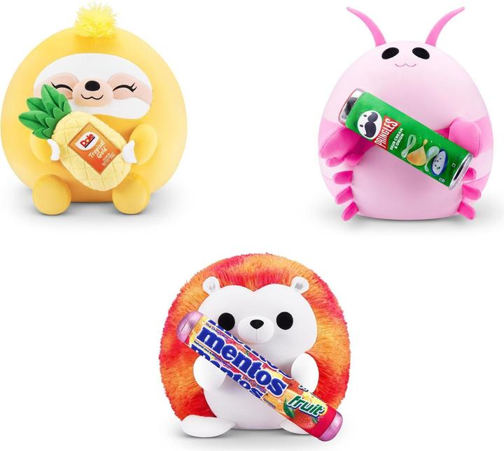 Actual product image Zuru Snackles Plush Medium Series 2 assortiert (14 cm)