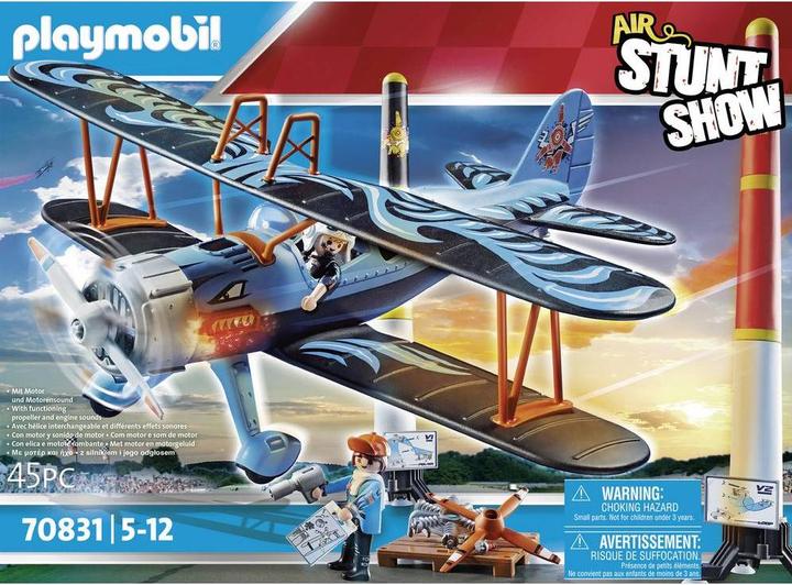 Produktbild Playmobil Air Stuntshow Doppeldecker Phönix (70831, Playmobil Stuntshow)
