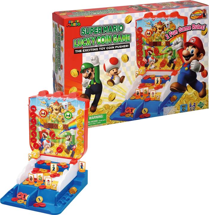 Immagine prodotto Epoch Moneta fortunata di Super Mario (Inglese, 1 - 2 Giocatori)