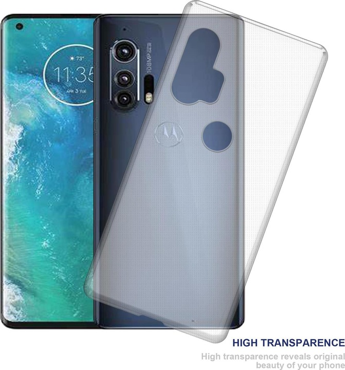 Actual product image Cadorabo TPU Ultra Slim AIR Cover (Motorola Edge+)
