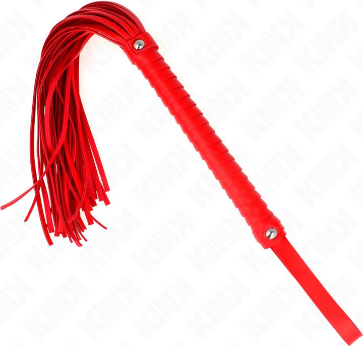 Image du produit Kink Fouet Avec Poignée Rouge Structurée 48,5 cm