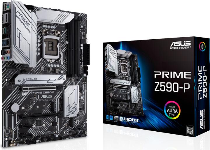Produktbild ASUS PRIME Z590-P (LGA 1200, Intel Z590, ATX)