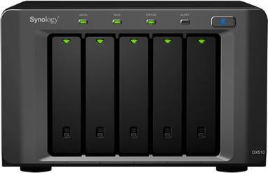 Produktbild Synology DX510, Speichererweiterung zu DiskStation NAS