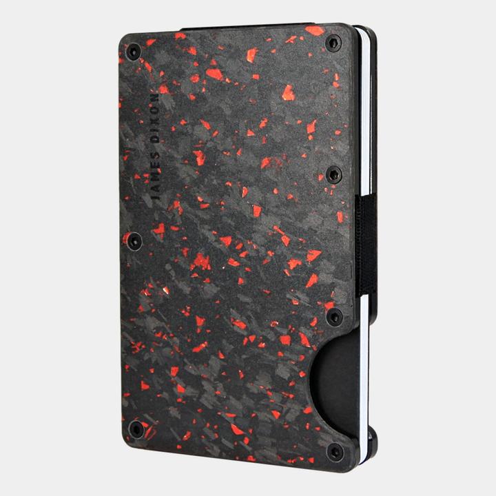 Actual product image James Dixon Forged Carbon - Matt Black Red - Money Band