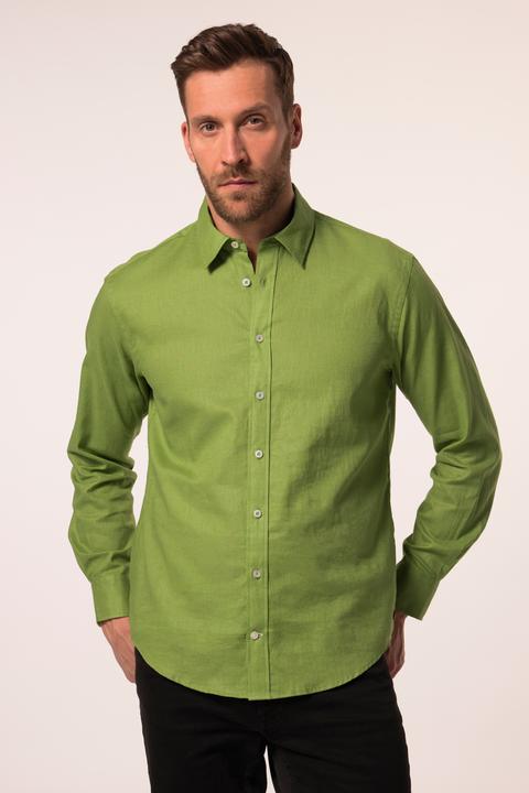 Produktbild JP1880 Hemd, Langarm, Leinenmix, Kentkragen, Modern Fit (XL)