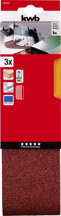 Actual product image kwb Sanding belt (40)