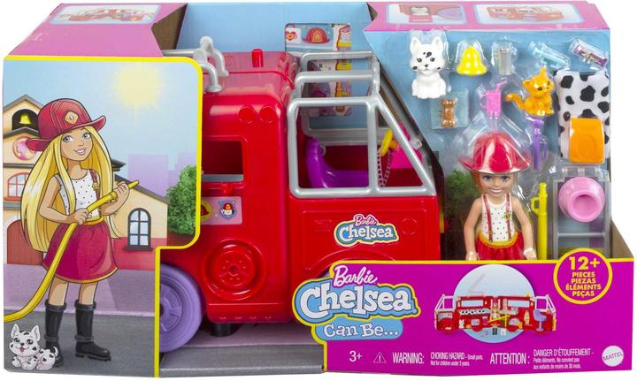 Produktbild Barbie Chelsea Feuerwehrauto mit Chelsea