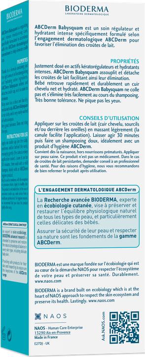 Actual product image Bioderma Abc Derm Babysquam