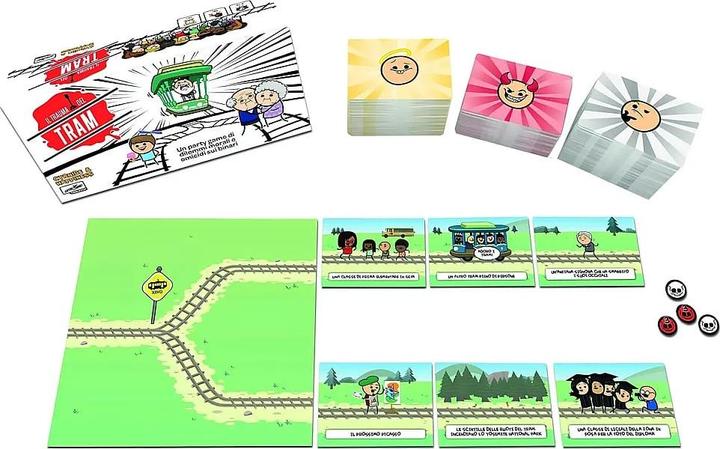 Produktbild Asmodée Il Trauma del Tram (3 - 13 Spieler)