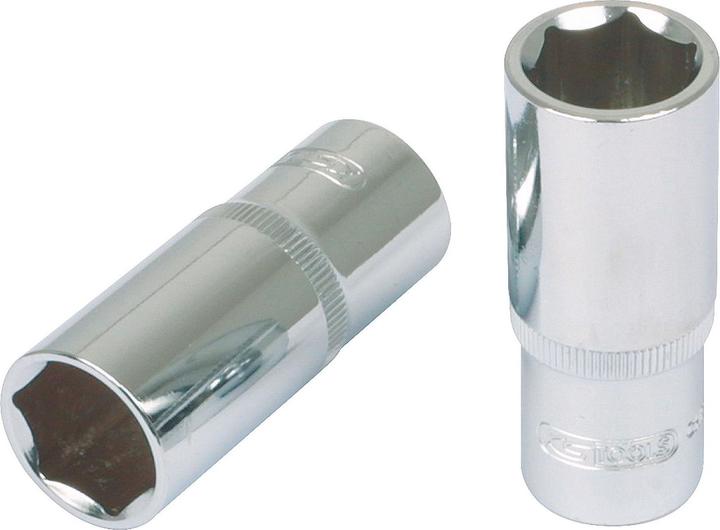Produktbild KS Tools 1/2" CHROMEplus Sechskant-Stecknuss lang (27 mm)