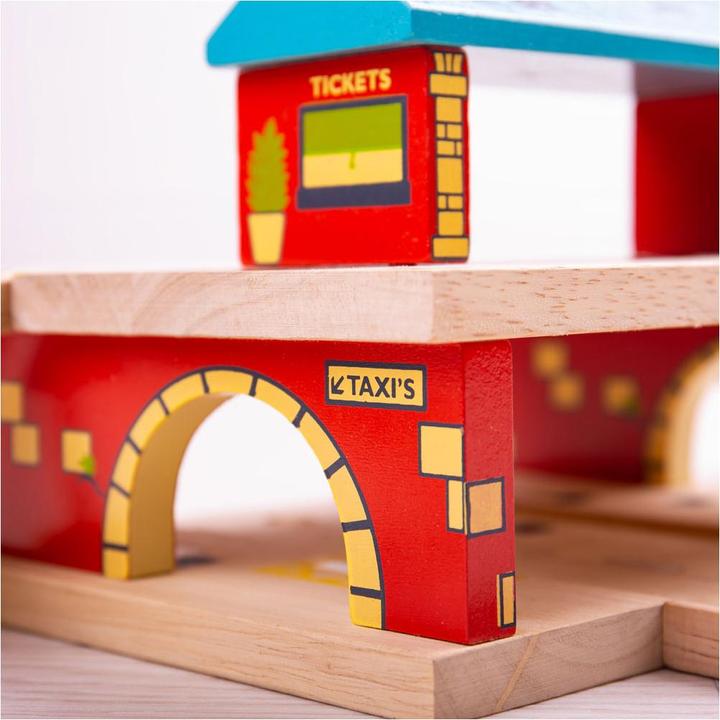 Actual product image Bigjigs Rail Above Ground Station