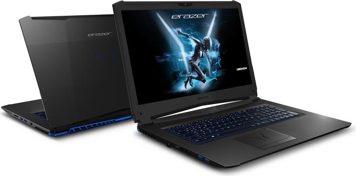 Produktbild Medion Erazer X7857 (17.30", 256 GB, 16 GB, CH, Intel Core i7-7700HQ)