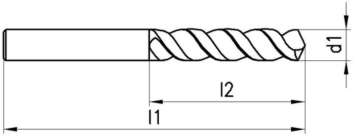 Actual product image Titex Twist drill (6.4 mm)